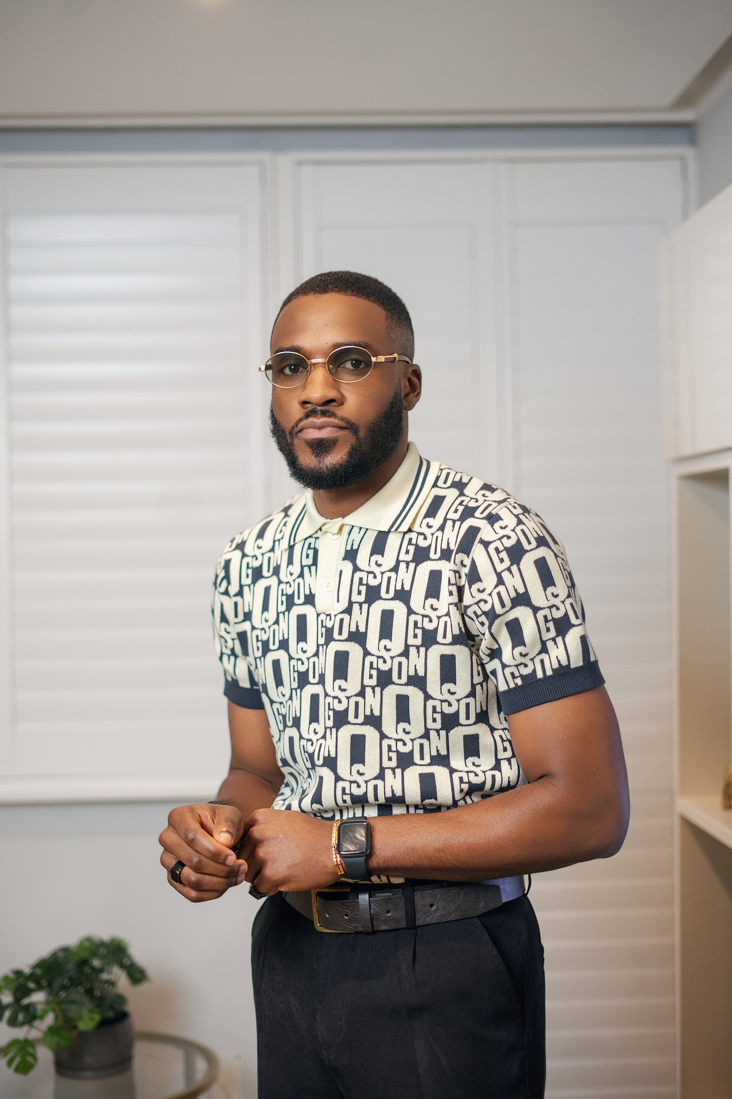 Osong Oblique Polo Shirt