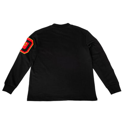 Embroidered Osong logo unisex sweatshirt in black