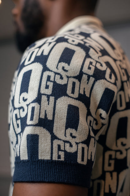 Osong Oblique Polo Shirt